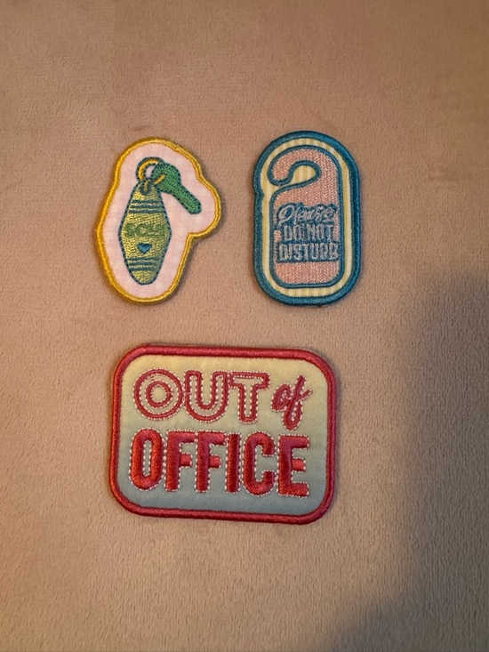 Stoney Clover Lane Accessories - Stoney Clover Lane Patch Set - Pink, Blue, Yellow, Red